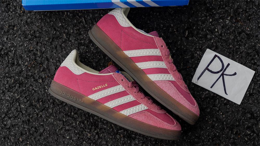 PK GOD ADIDAS GAZELLE INDOOR PINK CLOUD WHITE RETAIL MATERIALS READY TO SHIP